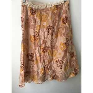 Mini Miu cotton skirt